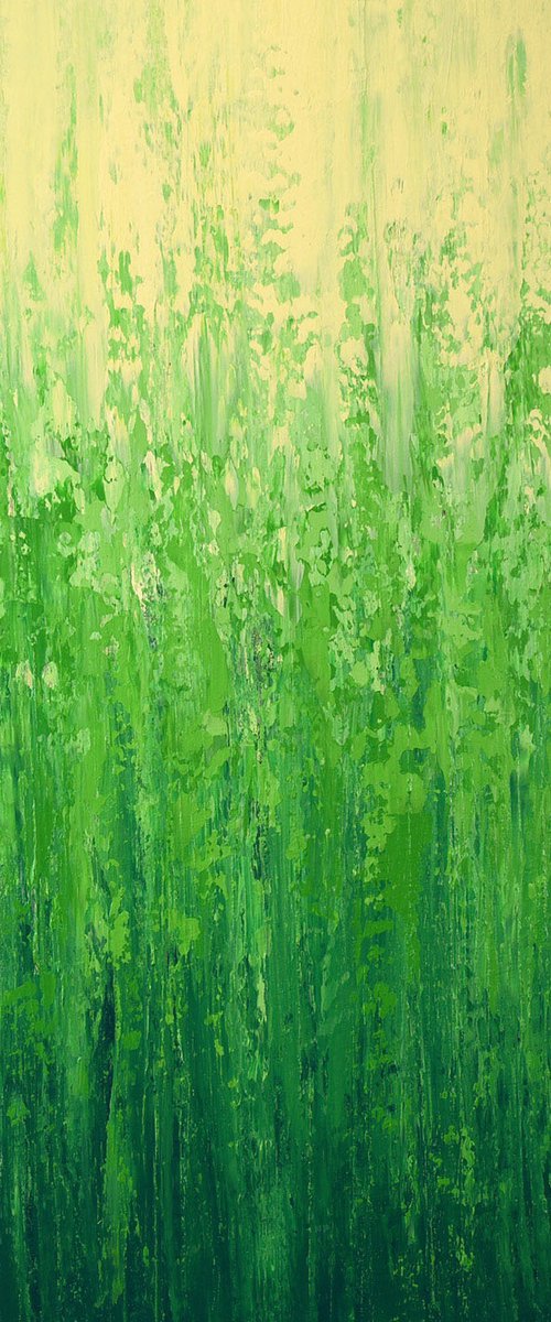 Fresh Green Dappled Light by Suzanne Vaughan