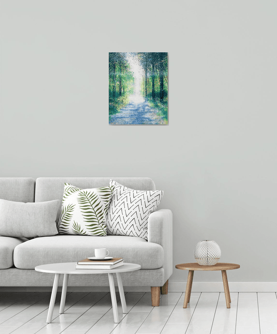 Light In A Summer Forest