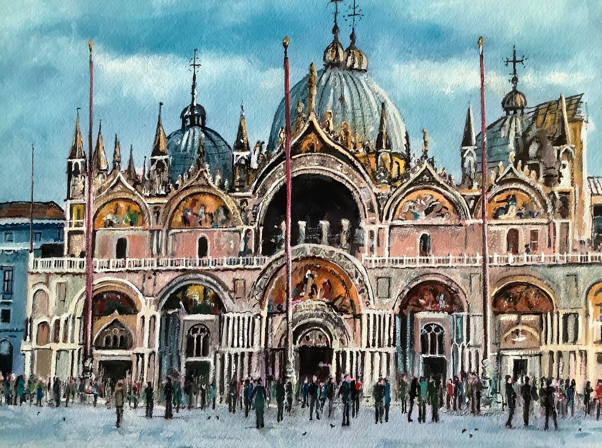 アート・デザイン・音楽 The Basilica of St Mark in Venice The Basilica of St. Mark in Venice: Vio, Ettore, Evans, Huw