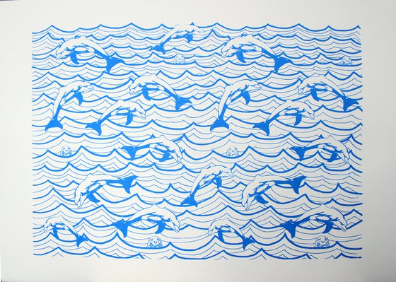 Waves and Dolphins