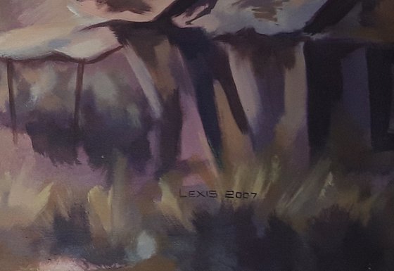 Beauty in Ashes Landscape painting