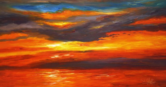Romantic Evening Seascape XXL 2