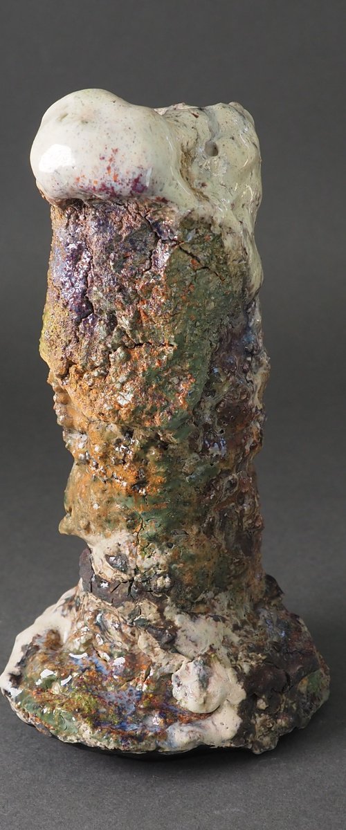 Green Vessel by Linda Cares