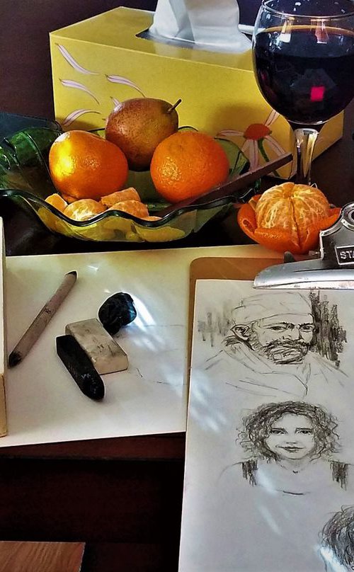 Sketches of the day 3 by Cristina Mihailescu
