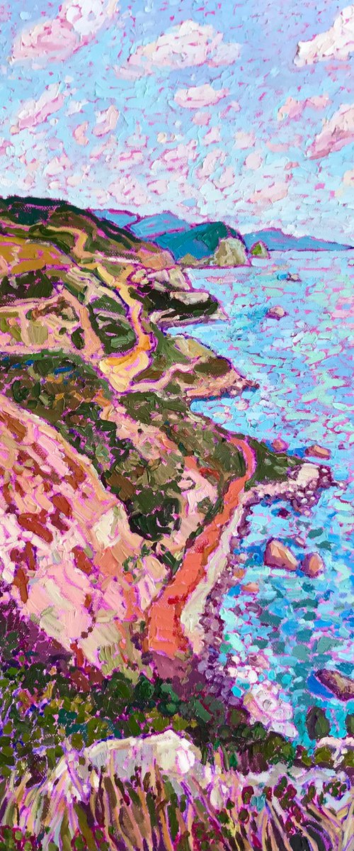 Cascading Cliffs by Natalia Bessmertnova