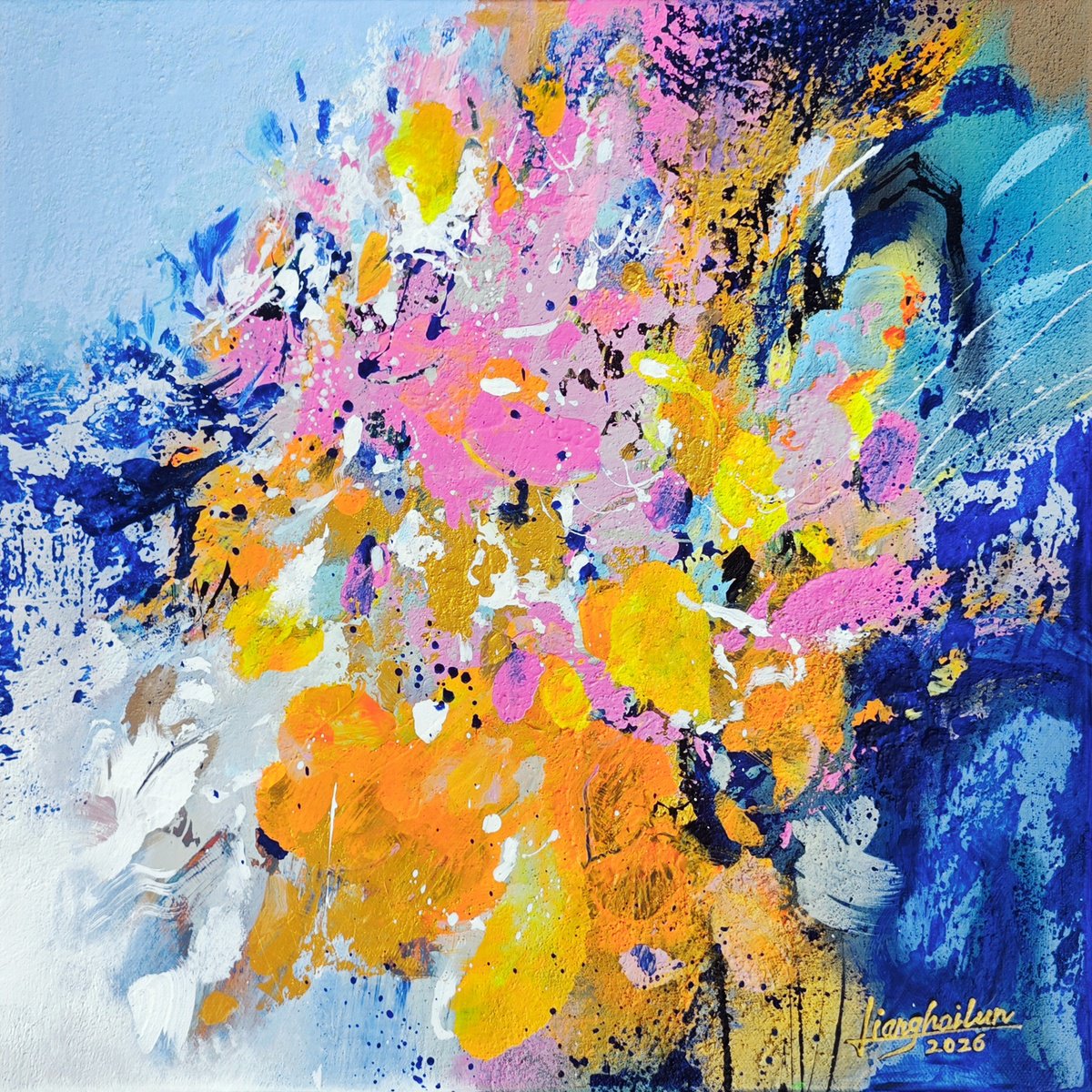  N°281 By Liang Hailun, 16 X 16, Artwork For Sale On Artfinder