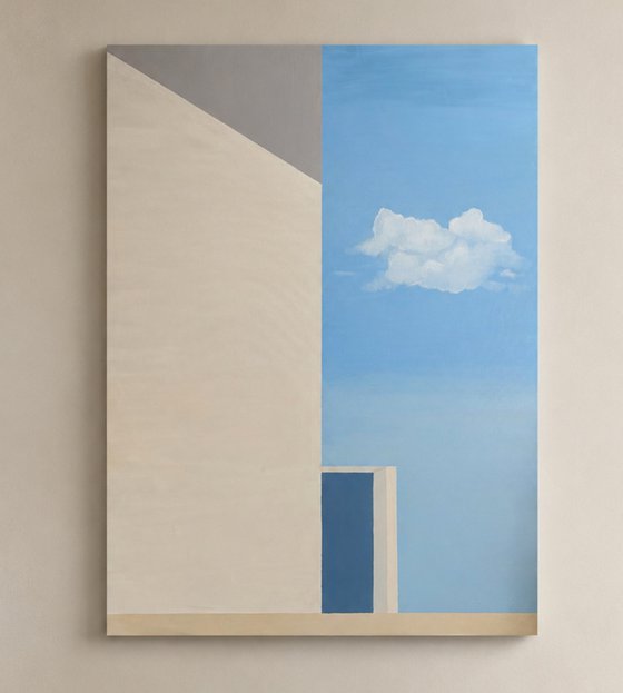 The Shape of Stillness XIII Wall and Cloud
