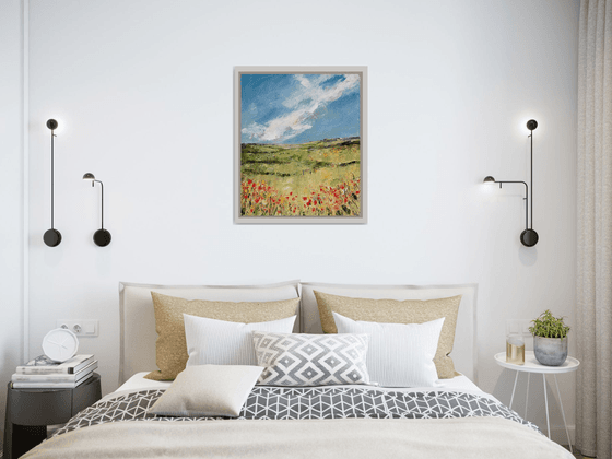 Fields of Red and Green