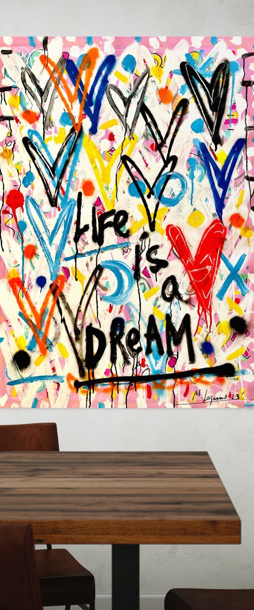 Life is a Dream 13 by Mercedes Lagunas