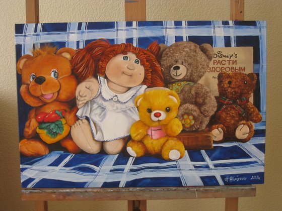 Toys Realistic Art for Nursery