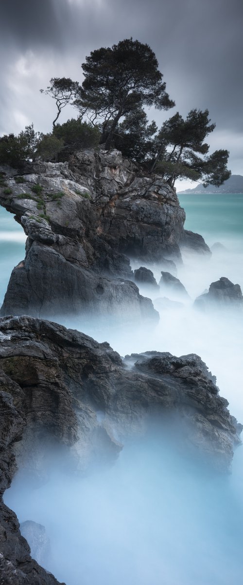 SEA BREATH - Photographic Print on 10mm Rigid Support by Giovanni Laudicina