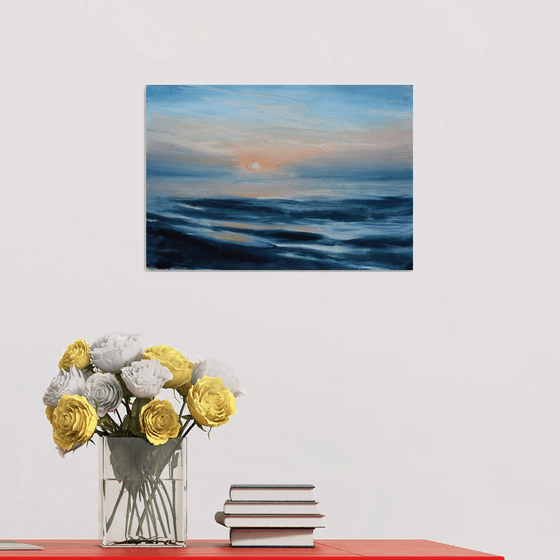 Sunrise A NEW CHANCE Painting seascape sea sunrise painting