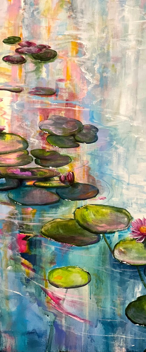 Water Lilies 5 by Sandra Gebhardt-Hoepfner