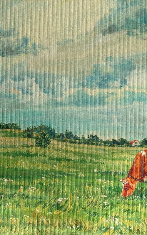 Summer Pasture by Alona Lesnichenko