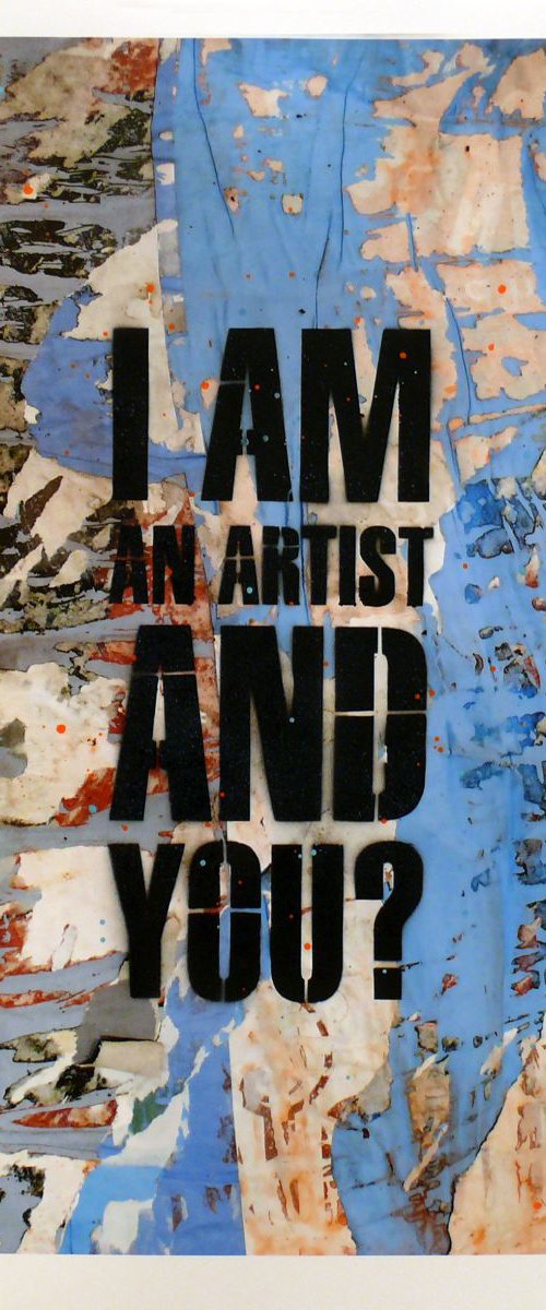 Tehos - I am an artist and You #/30 by Tehos