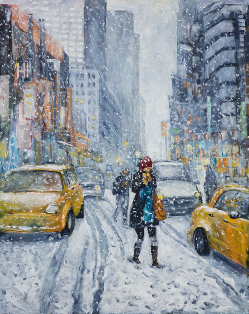 Urban Snowstorm by Ingrid Dohm
