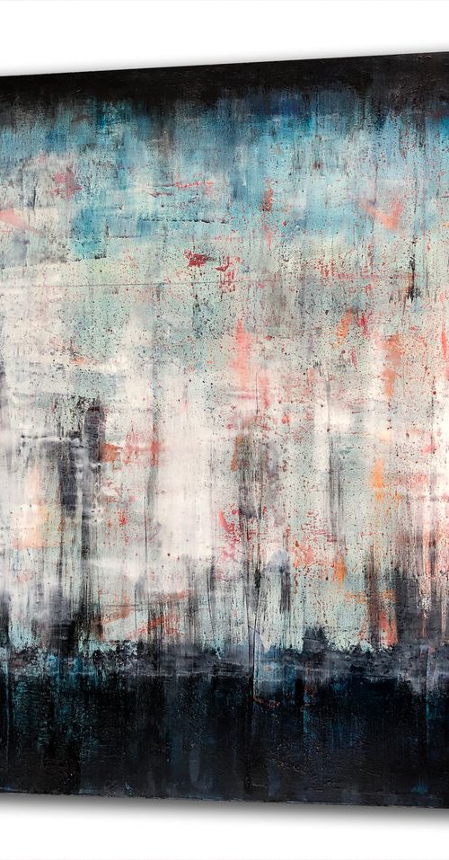 One Winters Night (60x48in) by Robert  Tillberg