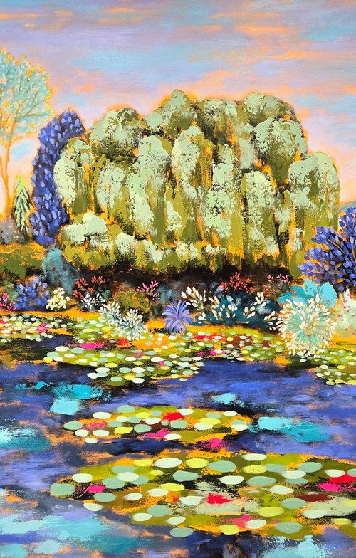 Blue Resonance by Karen Rieger