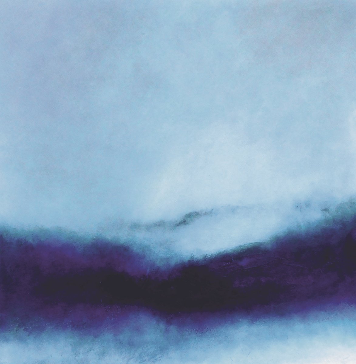 Mountain Mist By Colin Robson, 30 X 30, Artwork For Sale On Artfinder