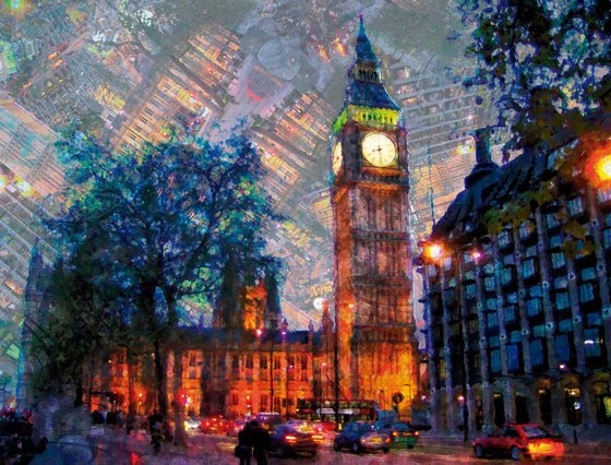 Atardecer en Londres 2