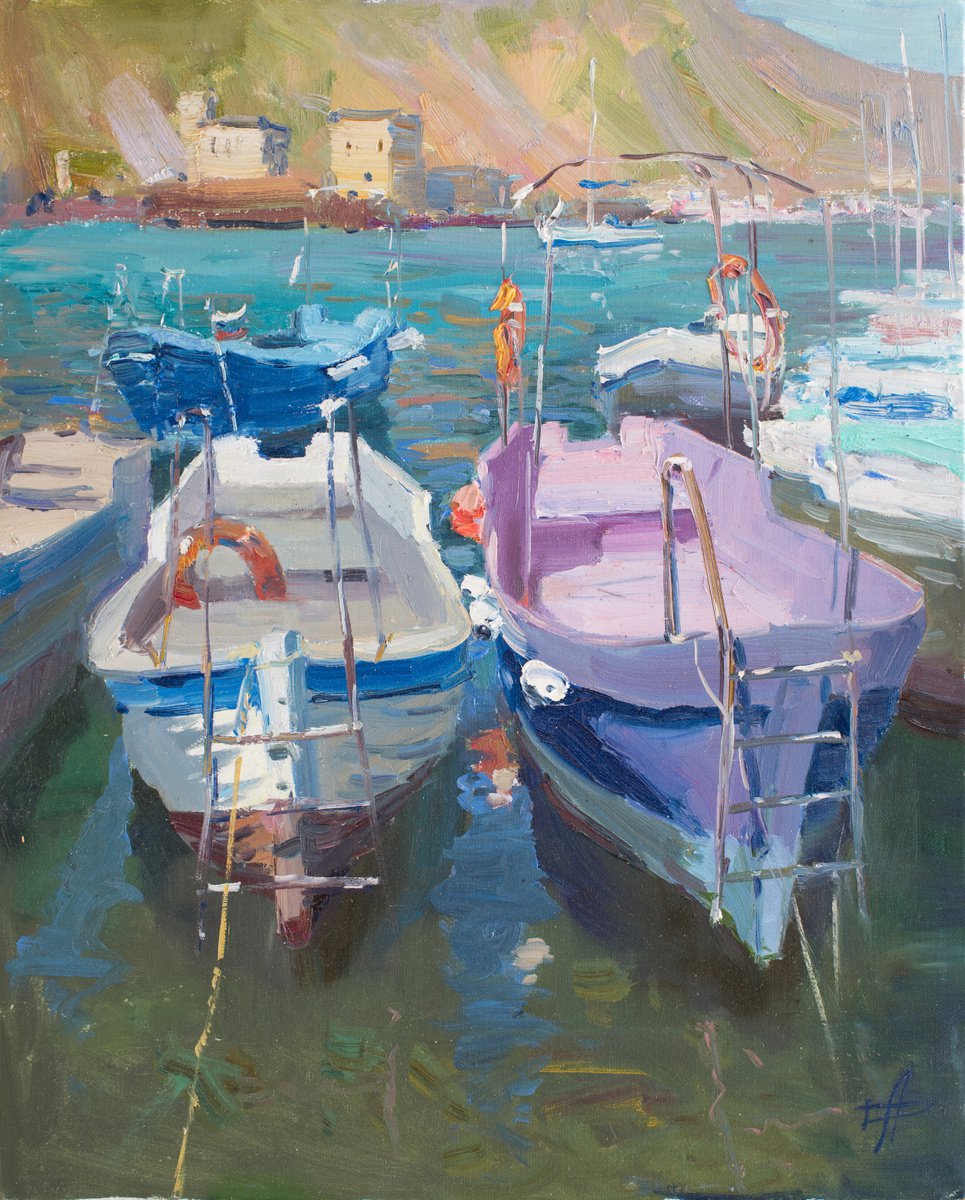 HD47920220 Boats by Hanna Davydchenko