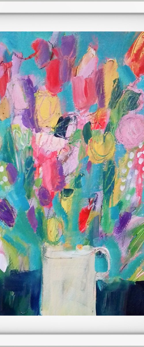 Flowers from the Garden VI by Jan Rippingham