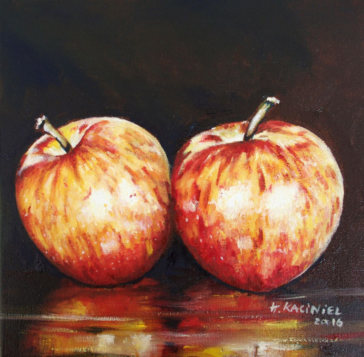 A Pair of Apples by Hanna Kaciniel