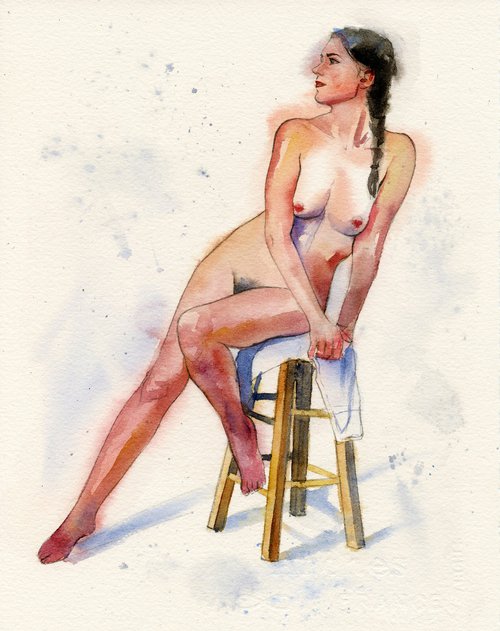 Female nude by Tetiana Koda