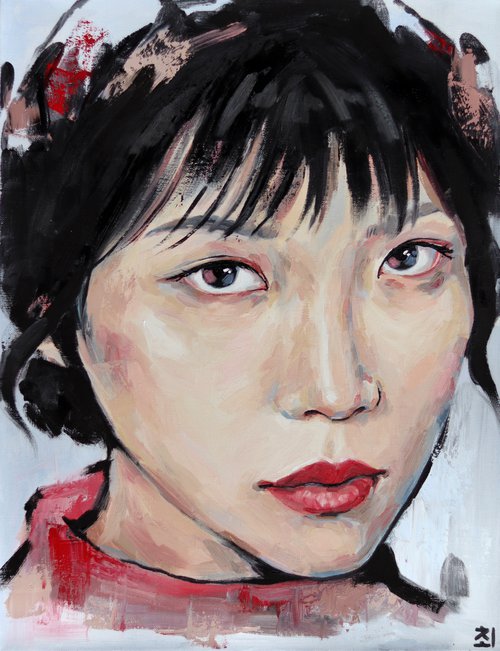 Asian girl by Marina Ogai