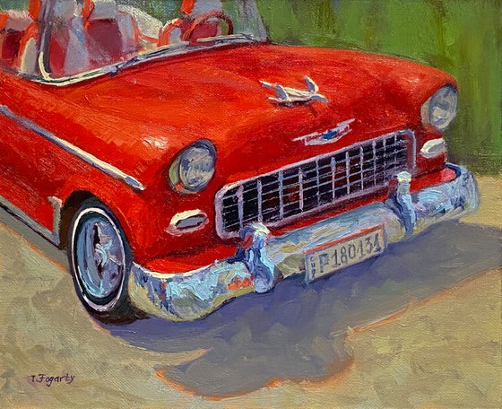 Hot One - Red 55 Chevy Bel Air