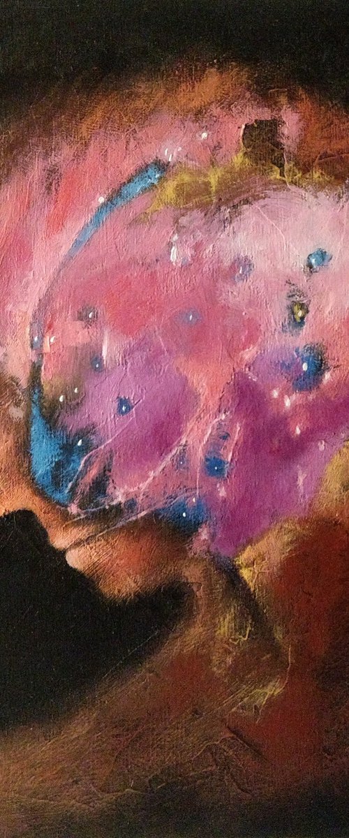 Abstract portrait. new painting by ZheKa