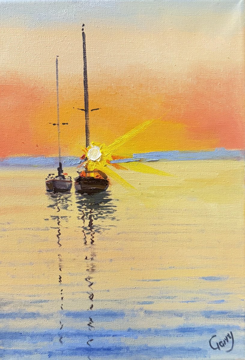 Calm 11 By Garry Arzumanyan, 9 X 12, Artwork For Sale On Artfinder