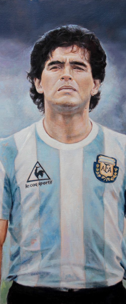 Diego Armando MARADONA by Darko Topalski