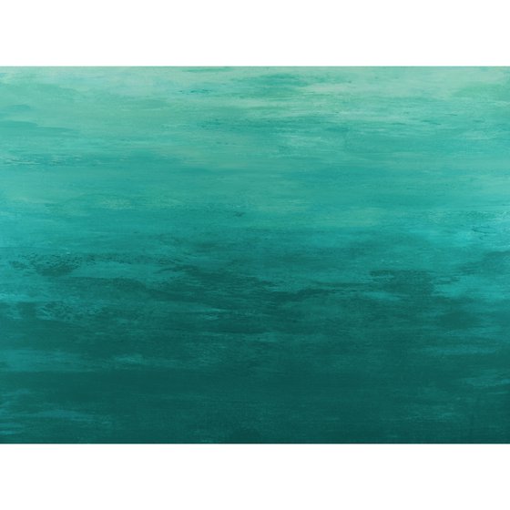 Deep Sea - Modern Abstract Expressionist Seascape