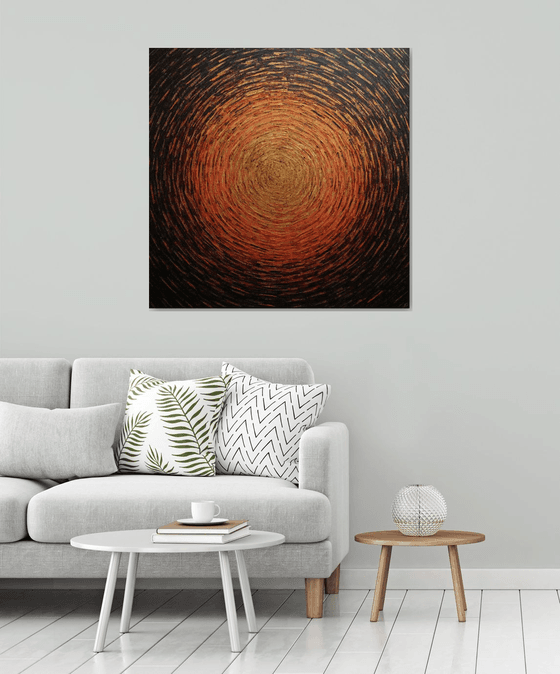 Vast Orange-Purple Radiance