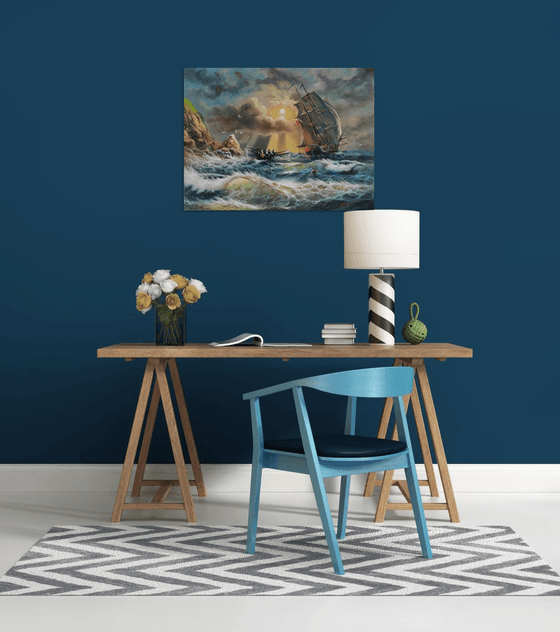 Restless sea 1