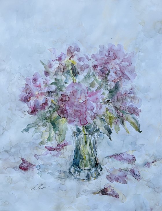 Peonies 50x65 cm 2025
