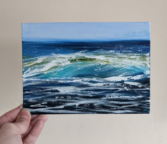 Miniature Wave Seascape #6
