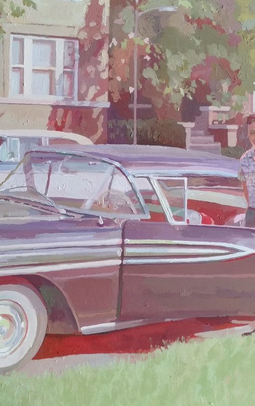 "New Oldsmobile 58 " by Benoit Montet