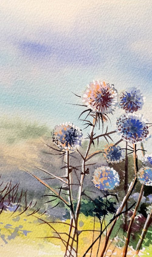 Thistles of Galilee by Maria Kireev
