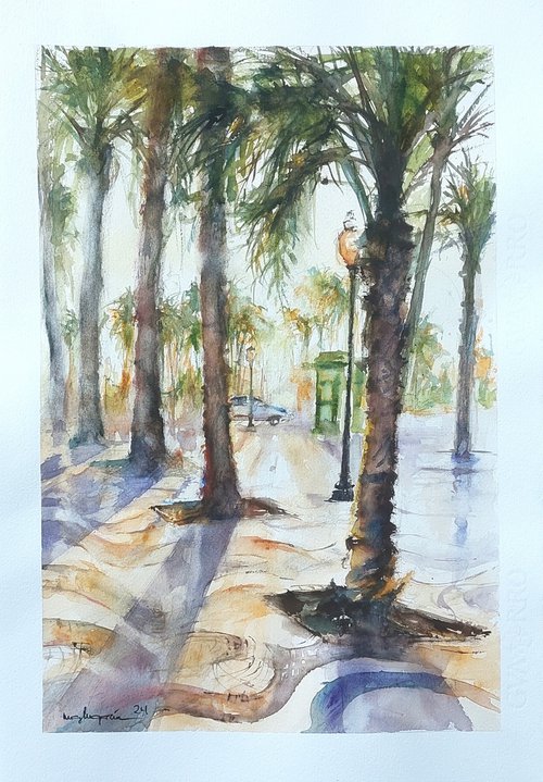 WALK OF THE PALM TREES OF ALICANTE by Maylu García