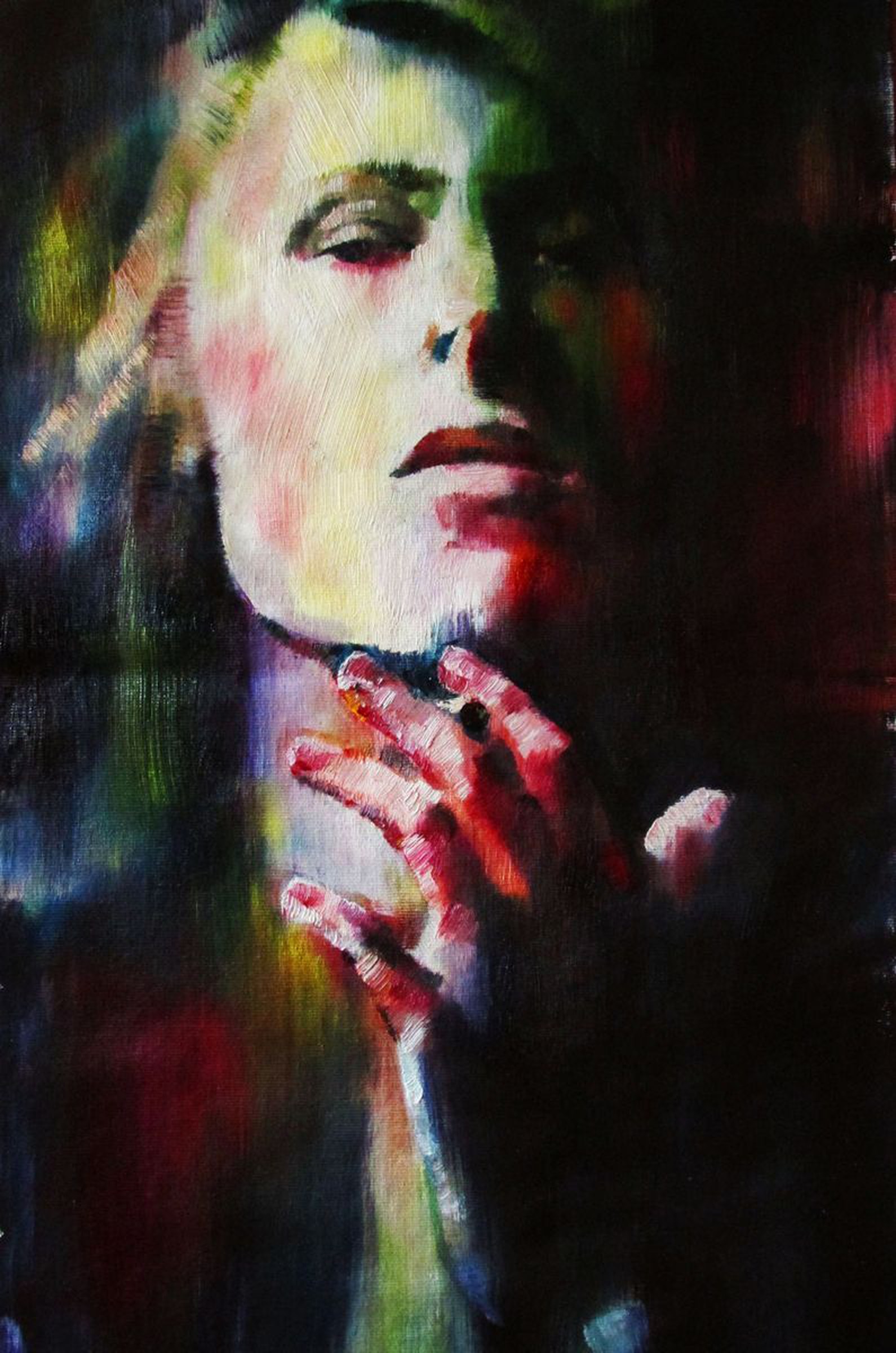 David Bowie Oil Painting By Kateryna Bortsova Artfinder