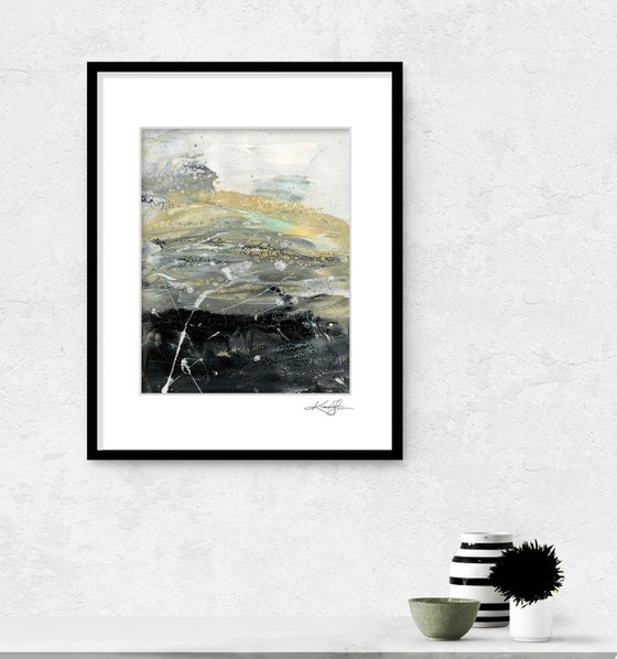 Natural Moments 28 - Abstract Painting by Kathy Morton Stanion