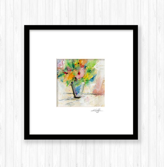 Floral Daydream 9 - Floral Watercolor Painting by Kathy Morton Stanion