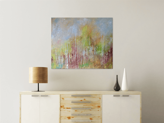 The Unmoved Abstract - Large Original Abstract Art on Canvas Ready To Hang