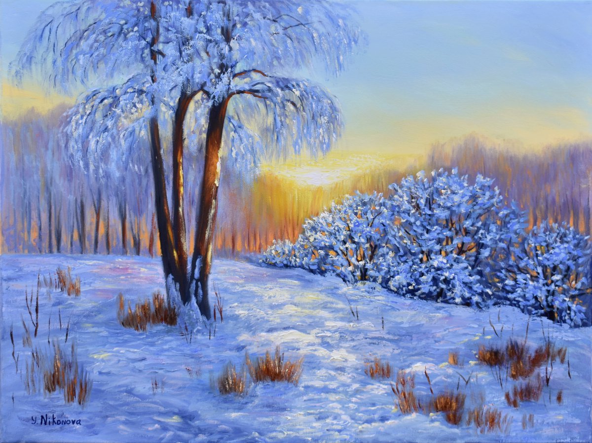 Winter Morning by Yulia Nikonova