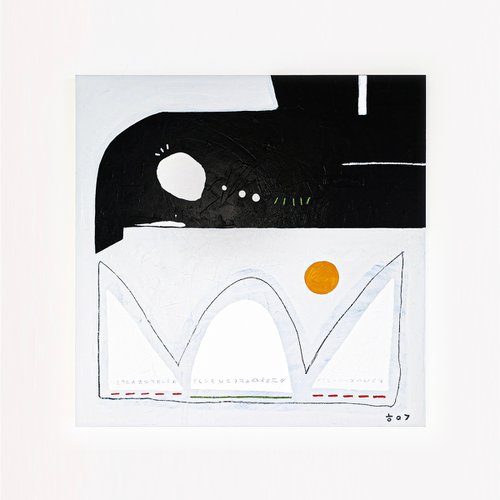 Traumerei (40"x40" | 101x101 cm) by Hyunah Kim