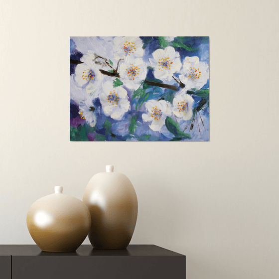 Cherry blossoms /  ORIGINAL PAINTING