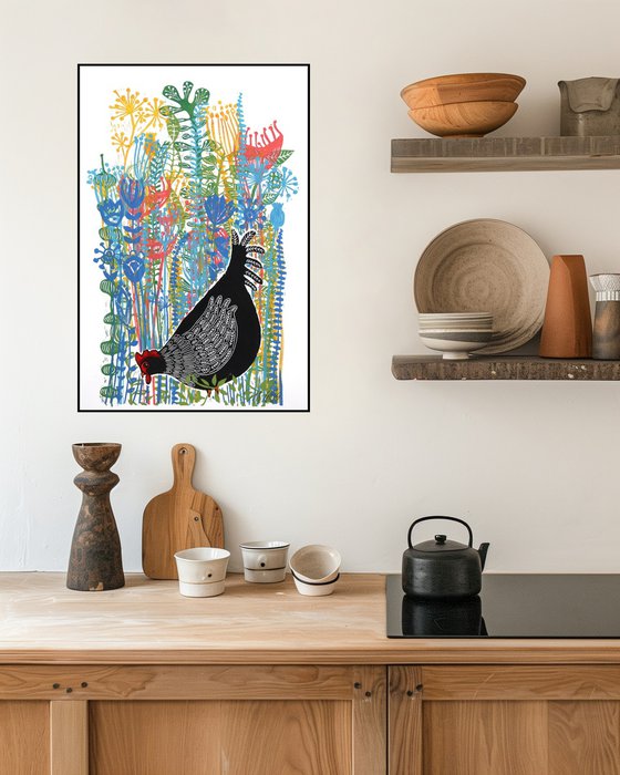 The little black hen