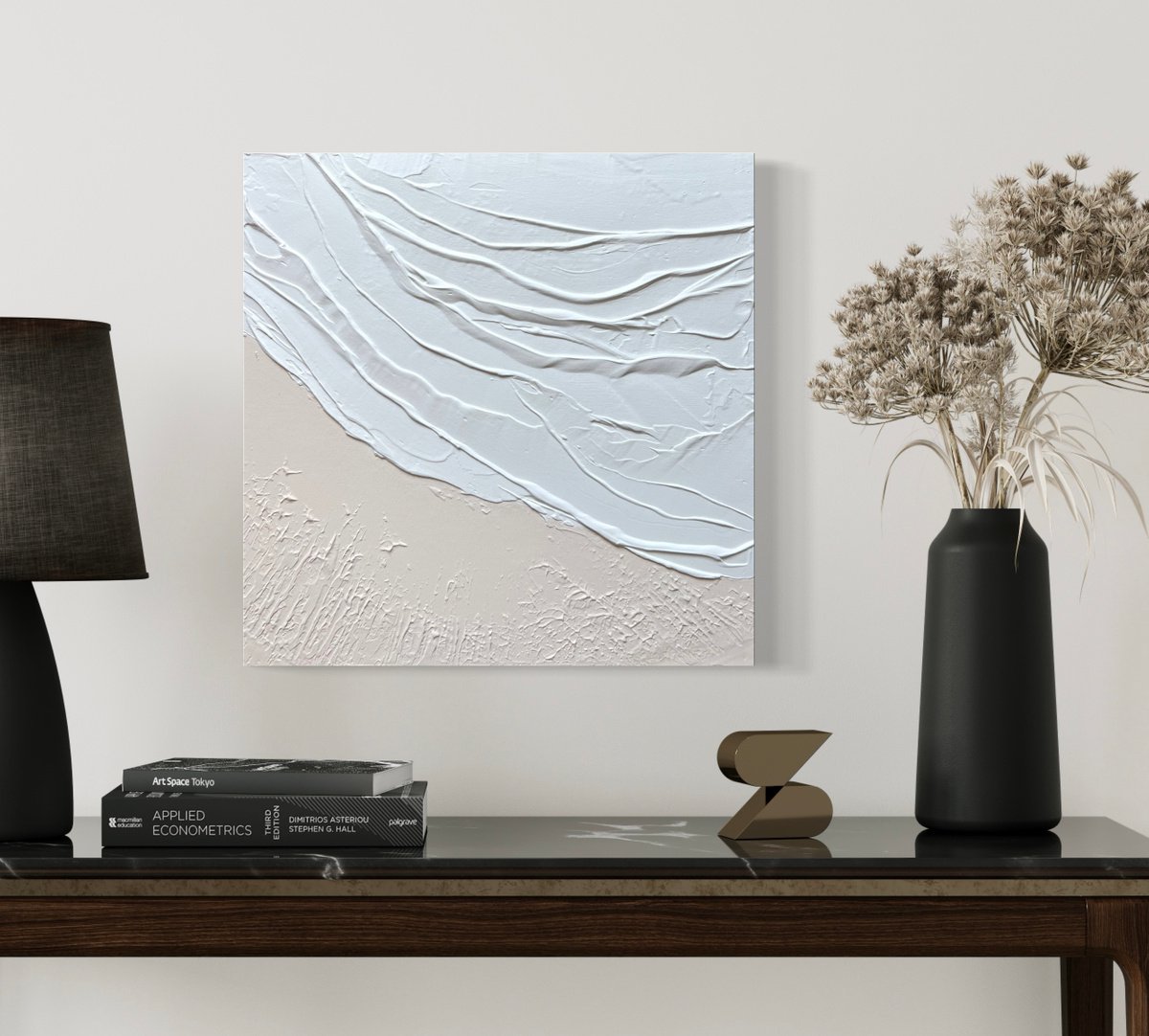 Abstract Cityscapes Painting By Irina Rumyantseva, 20 X 20, Infinity